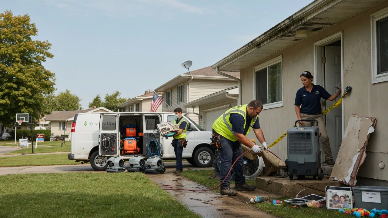 Water Damage Restoration in Hightstown, NJ near me